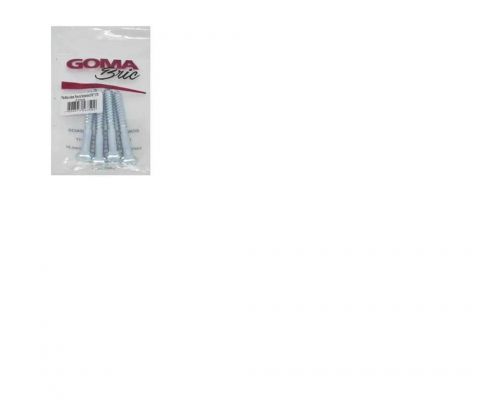 Parafuso Madeira Sextavado 1/4" X 50mm 04 Pecas Goma