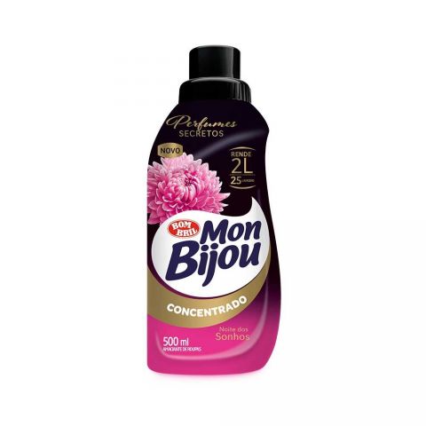 Amaciante Concentrado Noite Dos Sonhos 500ml Mon Bijou