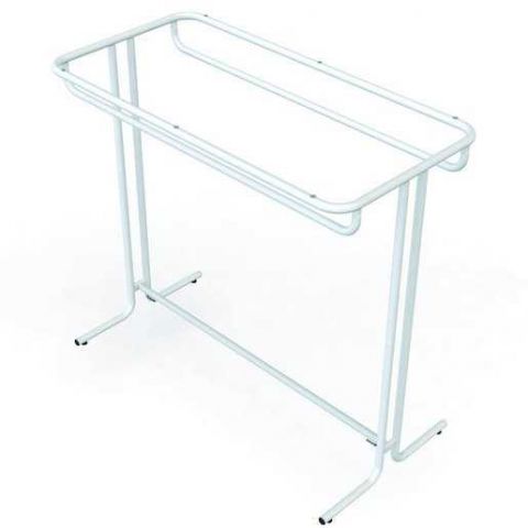 Balcao Cabideiro Duplo Branco Dicarlo