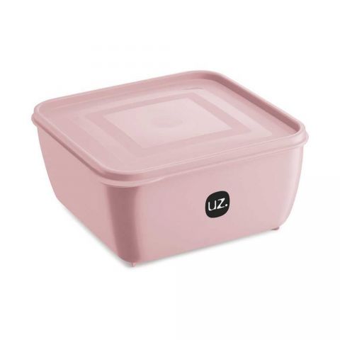 Pote Quadrado Rosa 2.5 Litros Uz