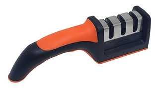 Afiador Facas Inox Cabo Plastico 22cm Rong Sheng