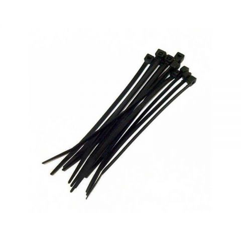 Abracadeira Nylon 2.5x100mm 100pc Preta Thompson