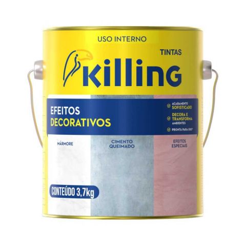Massa Efeitos Decorativos 3.7kg - Killing