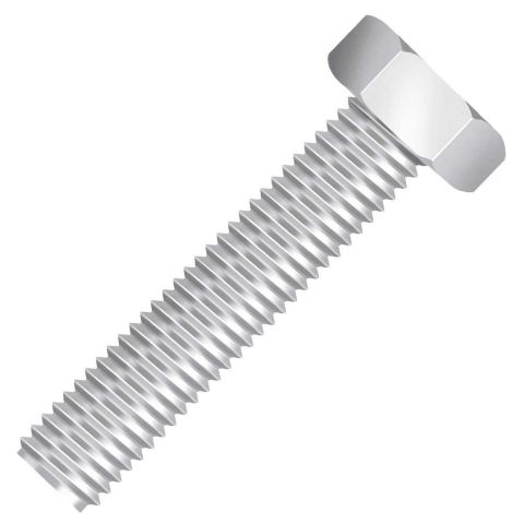 PARAFUSO SEXTAVADO ZINCADO 3/8" X 3/4" - 5 PECAS - CISER