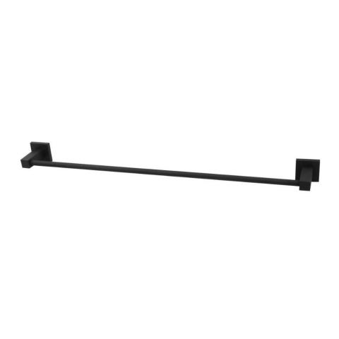 Porta Toalha Barra Luxo - 4011 Quadratt Black - Imperatriz