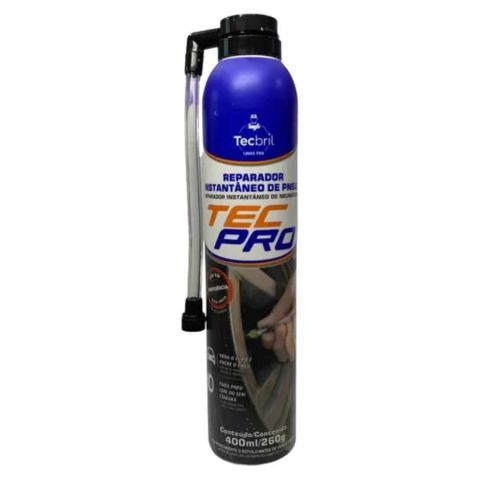 REPARADOR DE PNEUS TEC PRO 400ML - BASTON