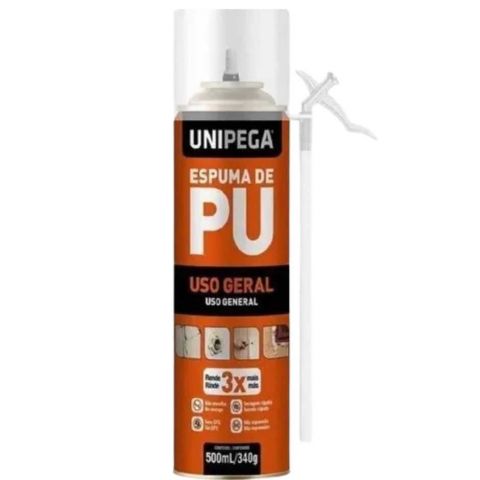 Espuma Expansiva Poliuretana 500ml X 340g - Unipega