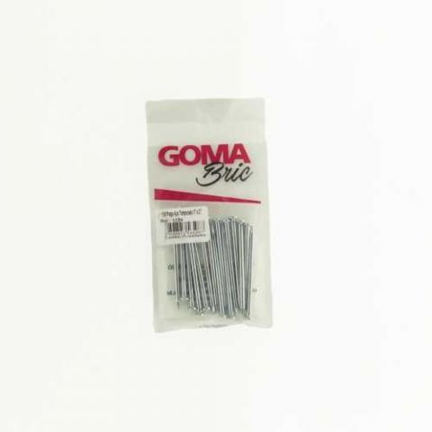 Prego Aço 17x27 C/cabeça 15 Peças Goma