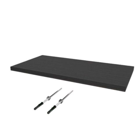 PRATELEIRA FIRENZE SUP. INVISIVEL 100X20CM NERELLO - DICARLO