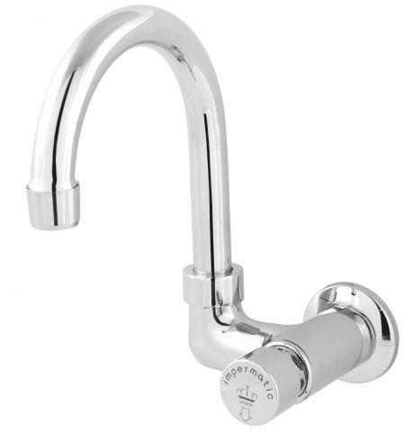 TORNEIRA AUTOMATICA LAVATORIO PAREDE IMPERMATIC 1005 - IMPER