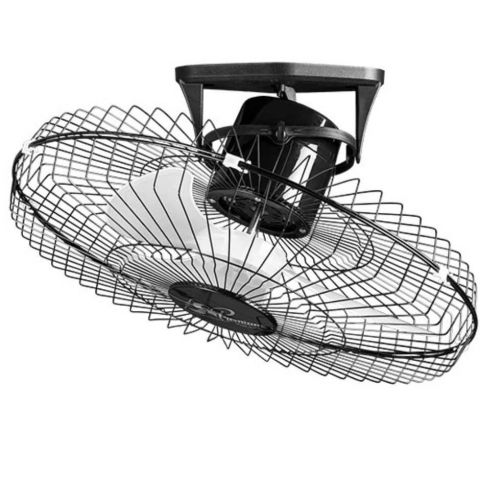 VENTILADOR TETO - 360º - 60 CM BI-VOLT PRETO - PREMIUM