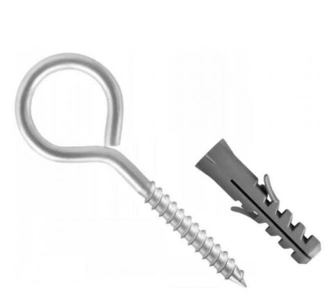 Pitao 4.2x53mm + Bucha 06mm 4 Pecas - Goma Bric