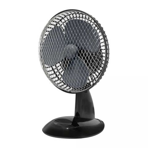 VENTILADOR MESA E PAREDE 18CM - 20W 127V - FAN PRETO - FAME