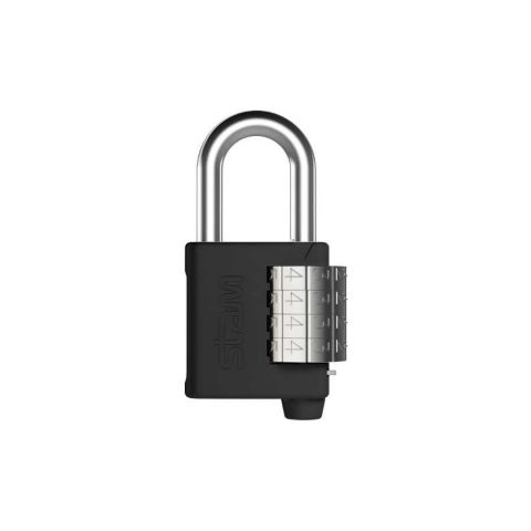 CADEADO COM SEGREDO ZAMAC 40MM PRETO FOSCO - STAM