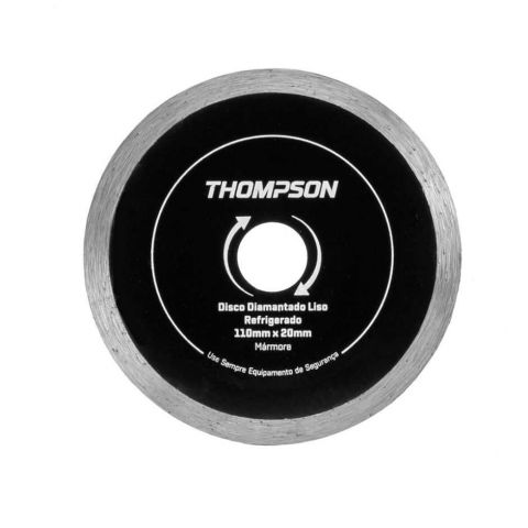 DISCO DIAMANTADO LISO 110 X 20MM - THOMPSON