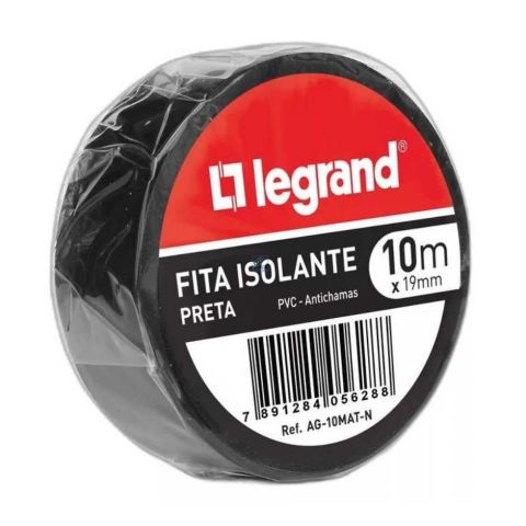 Fita Isolante Pvc Anti-chama - 19mm X 10 Metros - Legrand