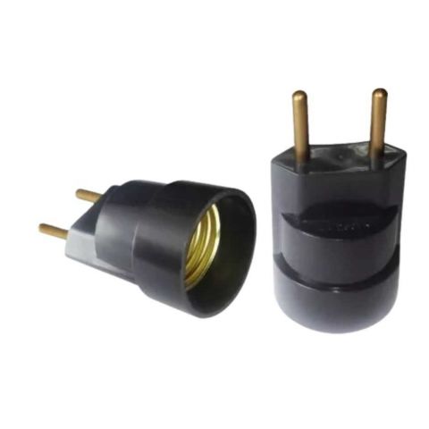 Soquete Lampada E-27 - Com Plug 2p - Melfi