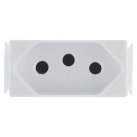 MODULO TOMADA 2P+T 20A - ARIA BRANCA - TRAMONTINA