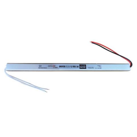 Driver Slim Para Fita Led 5a-60w Bivolt 12v Ip20 - Avant