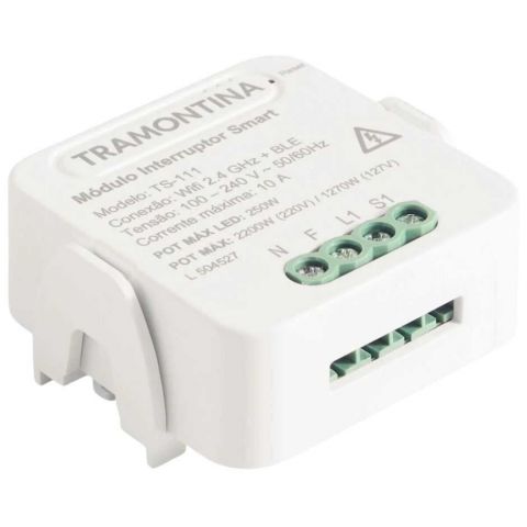 Modulo Interruptor Smart - Wifi - 1 Canal - Tramontina