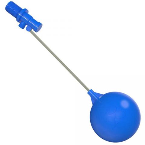 Torneira Boia Tigre Balao Azul Plastica 3/4