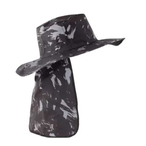 Chapeu Australiano Com Protecao Pescoco - Camuflado - Parana