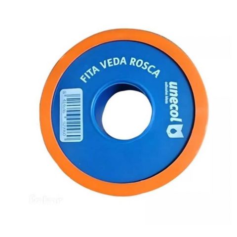 Fita Veda Rosca 18mm X 50 Metros - Unecol
