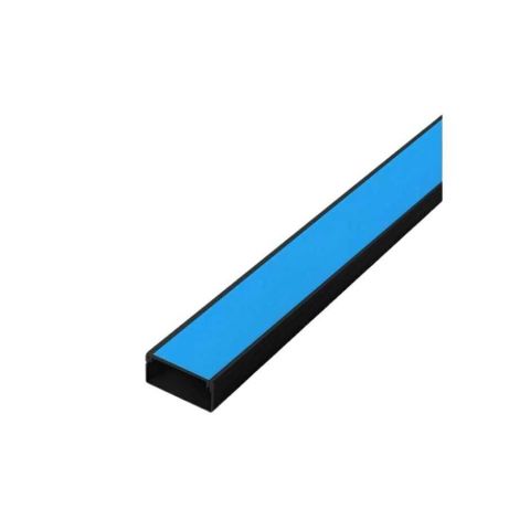 Canaleta Com Fita Adesiva 20 X 10 X 2000mm Black - Alumbra
