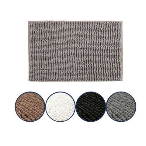 Tapete Para Banheiro Joy 50cm X 70cm - Cinza - Kapazi