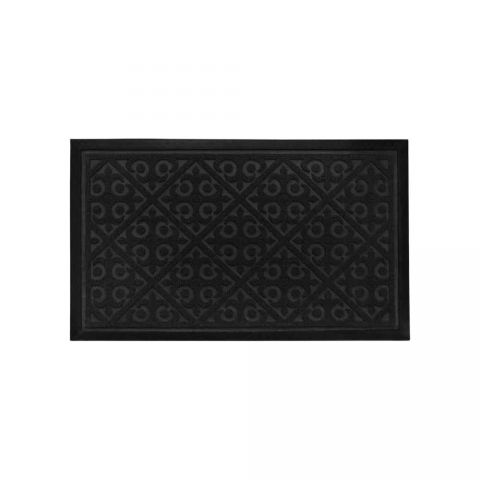 Tapete Waterkap Residencial 45 X 75cm Preto | Kapazi