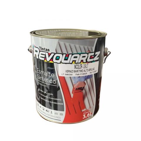 Verniz Madeira Maritimo 3.6l - Incolor - Revquartz