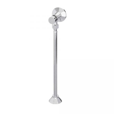 Válvula Mictório Temporizada Com Canopla E Flexível 30cm - Blukit