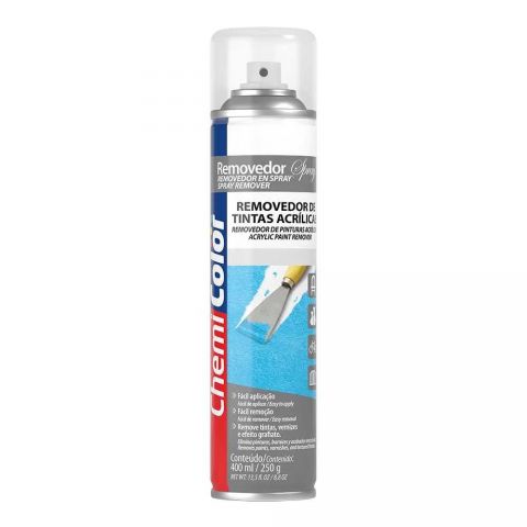 Removedor De Tinta Acrilica Spray 400ml - Chemicolor