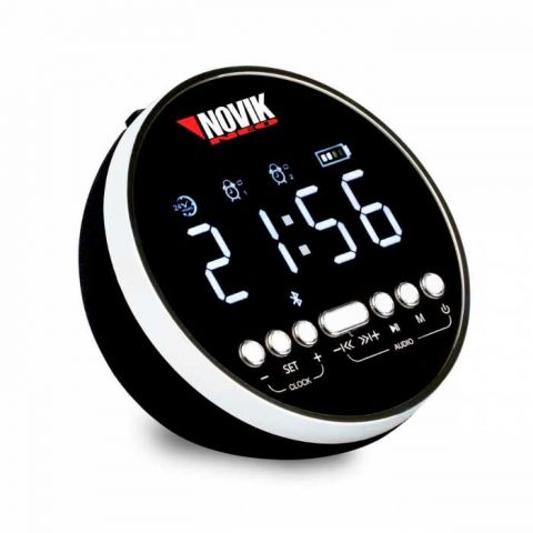 Relogio Digital Aion 3w Com Alarme Bluetooth/usb/sd