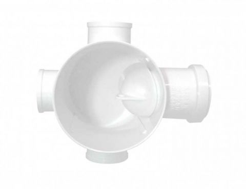 Corpo Caixa Sifonada Plastilit 100 X 100 X 50mm