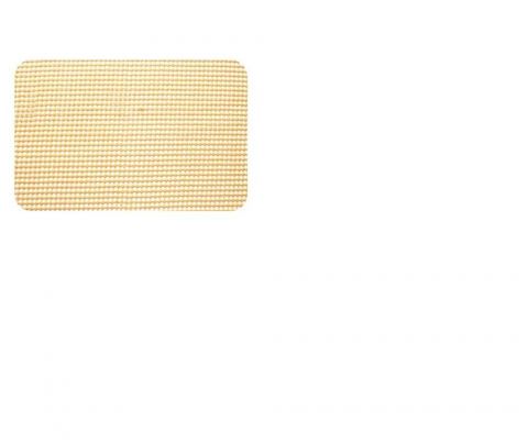 Toalha Decorativa Prateleira 501 30cm X 1,50m Bege Kapazi