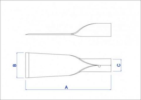 Cavadeira Reta S/cabo 09 77550095 Tramontina