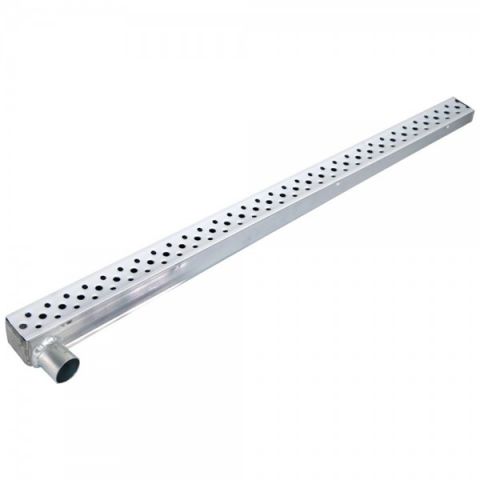Ralo Linear Aluminio Seca Tudo 4.5 X 50cm Lado Direito - Aminox