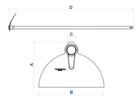 Enxada C/c Larga 2.5 Canavieria Tramontina