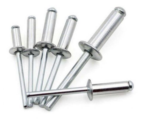 Rebite De Repuxo Aluminio 4.0 X 16mm 10 Pecas Goma