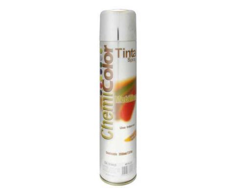 Tinta Spray Chemicolor Metalica Cromado 350ml
