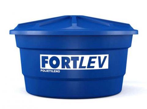 Caixa D/agua Poliet.redonda 1.000lt Fortlev