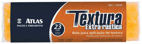 Rolo Textura Atlas 110/55 23cm Textura Rusti