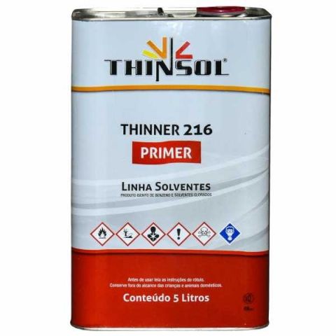 Thinner Imobiliarios 216 - 5 Litros - Thinsol