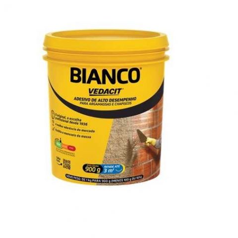 Bianco Adesivo De Argamassa E Chapisco 900 Gramas - Vedacit