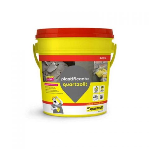 Aditivo Plastificante 18 Litros - Quartzolit 