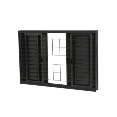 Veneziana Standard Grade Quadrada - 100 X 12 X 100cm - Crv