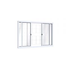 JANELA RIOBRAS PRONTA C/G 120 X 12 x 150CM