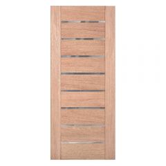 PORTA MADEIRA FOLHA PE 307 ESEL 2.10M X 80CM CEDRO MARA