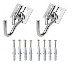 Gancho Rede Parafusar Alianca Zincado 02 Pecas